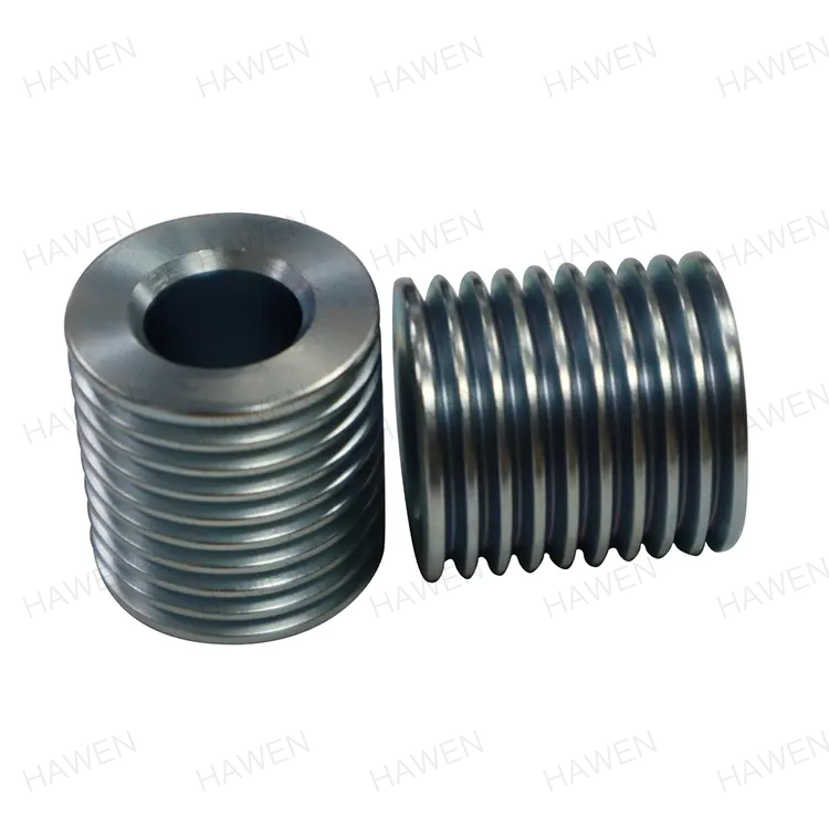 Paano binabawasan ng Belt Pulleys ang vibration kapag ipinares sa mga impeller at weights?